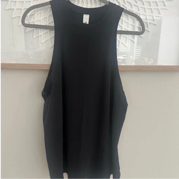 Lululemon Long Cotton Crewneck Tank Top - Picture 7 of 8